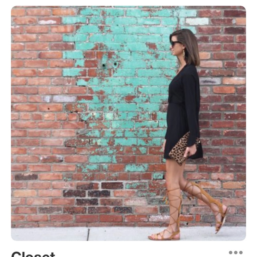 Black M. gemi gladiator sandals
